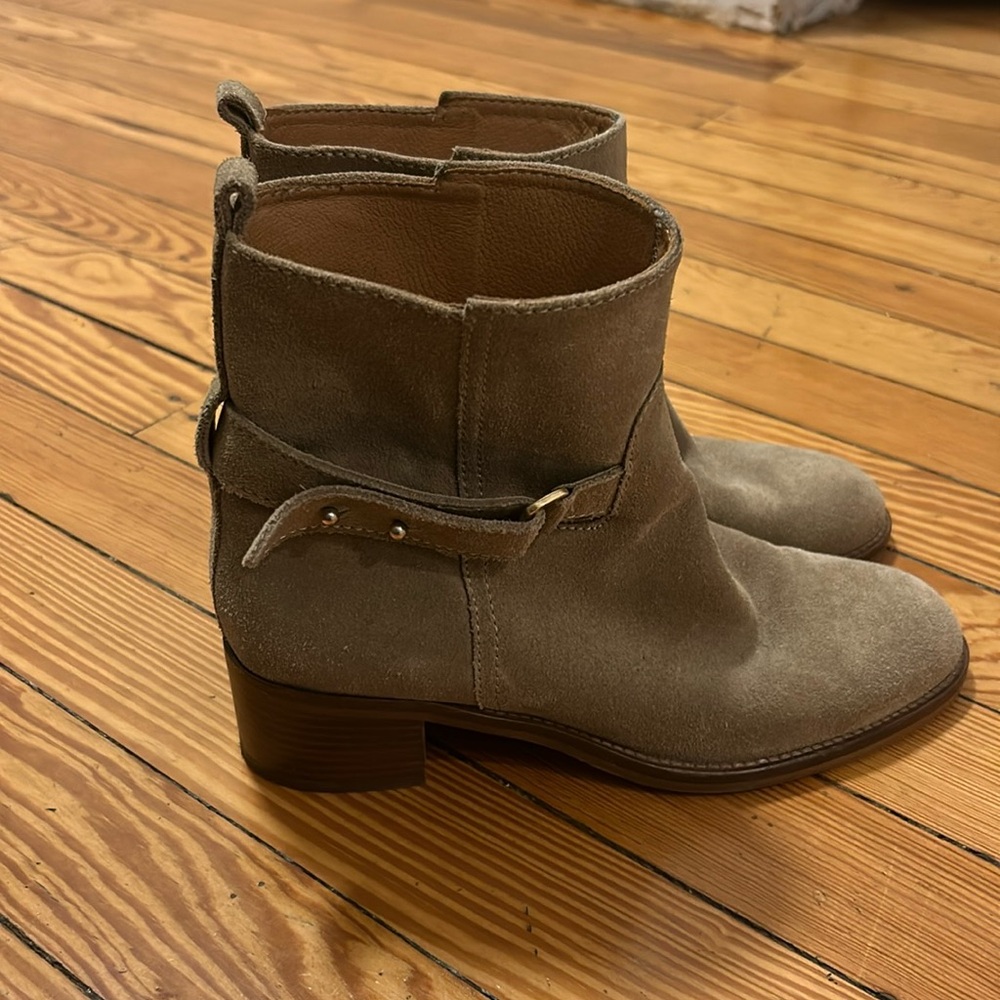 J. Crew suede Parker ankle boots
